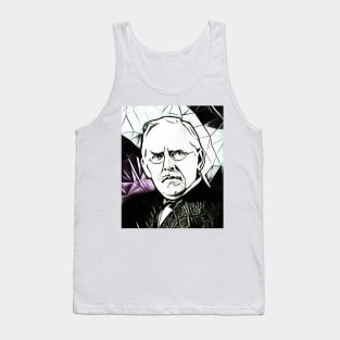 Jacob Riis Black and White Portrait | Jacob Riis artwork 4 Tank Top